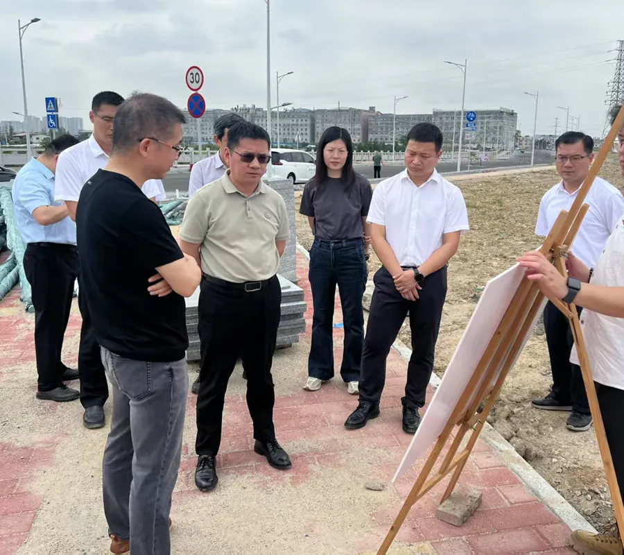 佛山市副市长陈新文调研科伺智能新总部基地建设